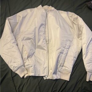 Athleta Off-White Zip Jacket